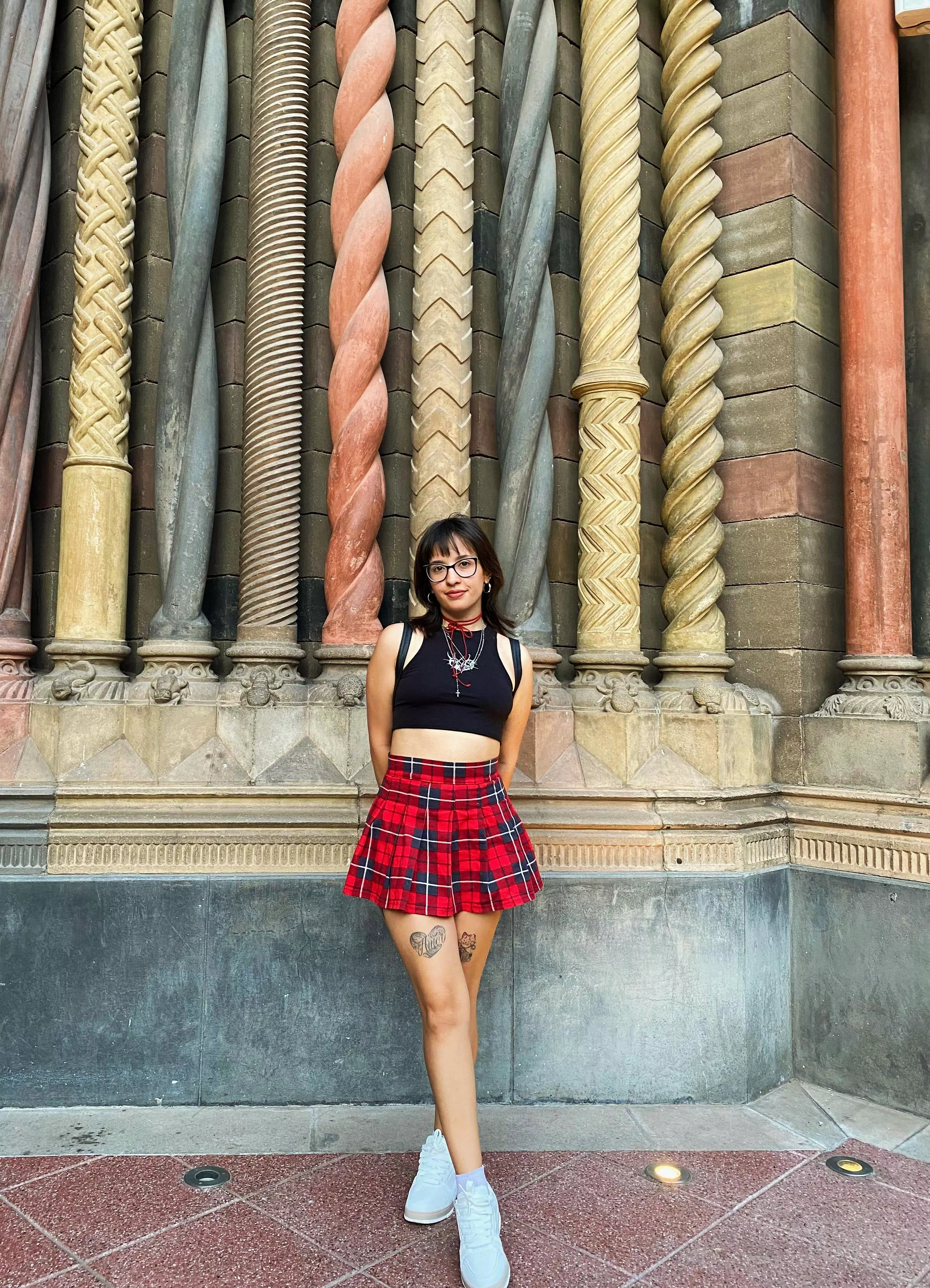 Do u think this outfit is appropriate for visiting this gothic church? ❤️‍🔥