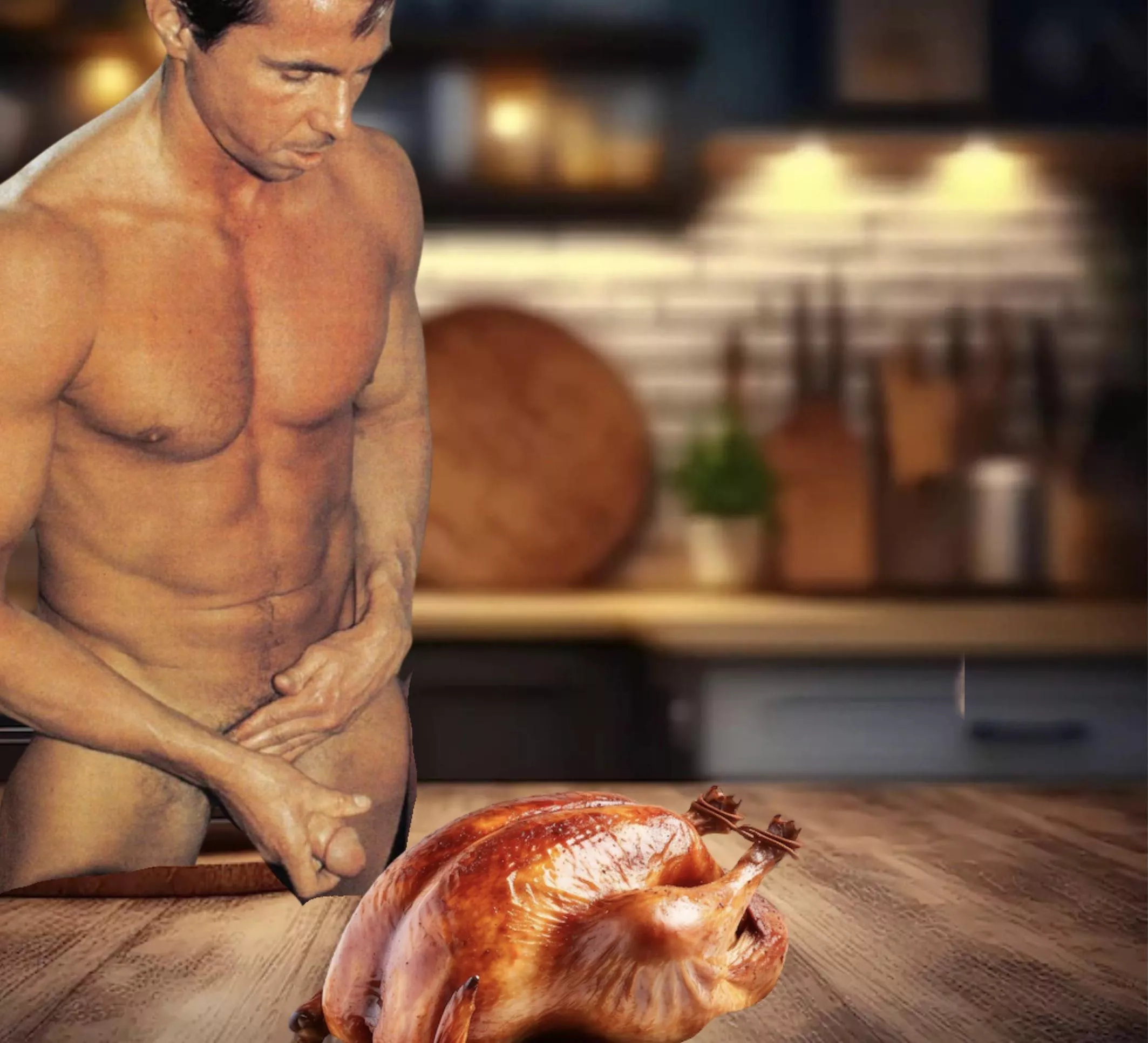 Don’t forget to baste with all those yummy juices.