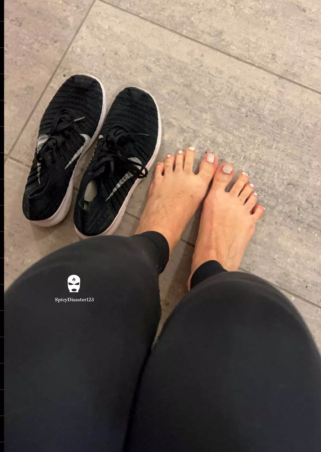 Don't you wish you could gag on my sweaty gym feet 