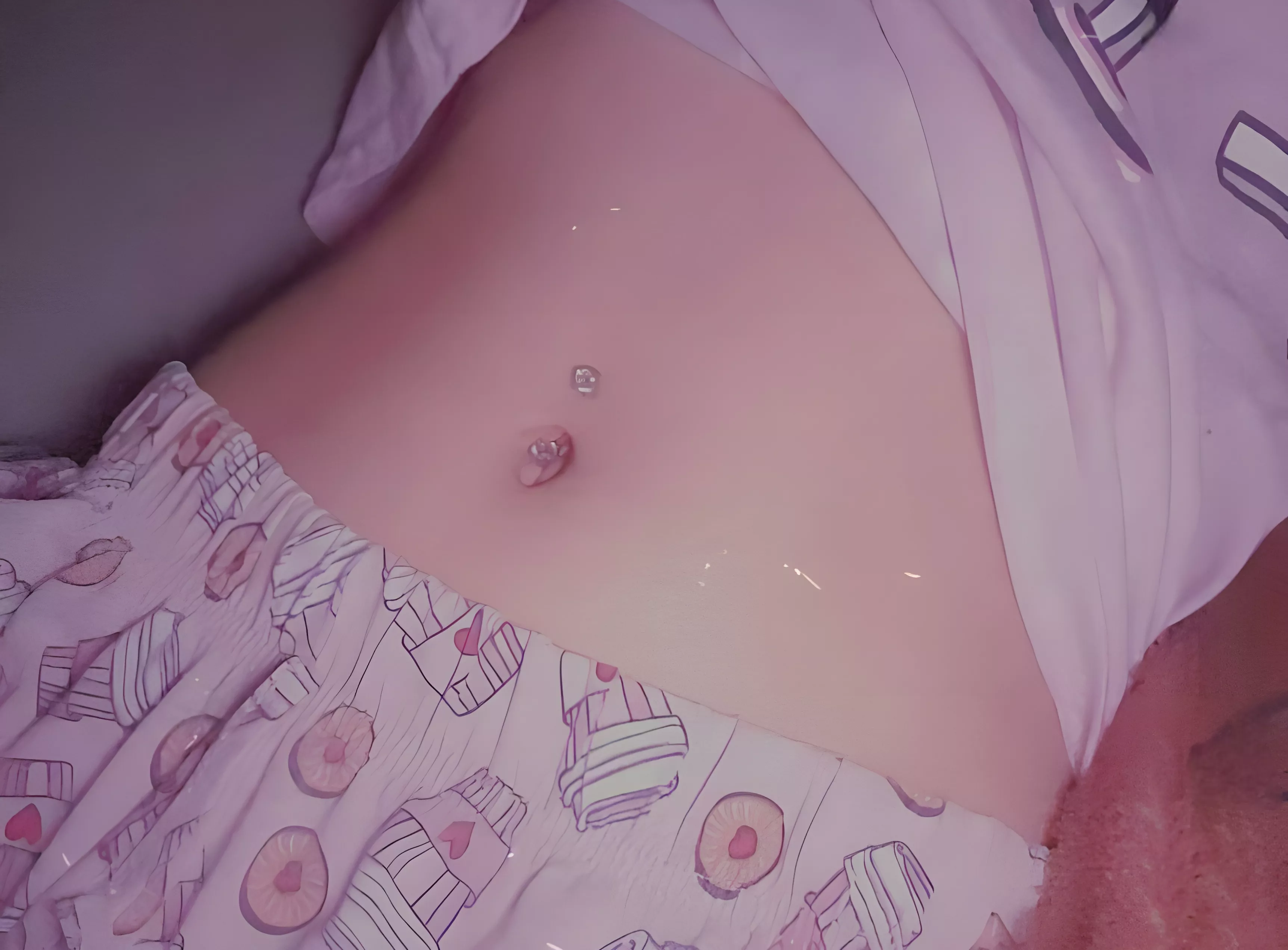 Enjoy My Belly Ring Pic❤️