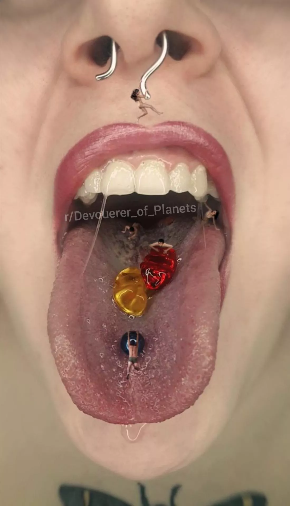 {F} So many delicious snacks💖