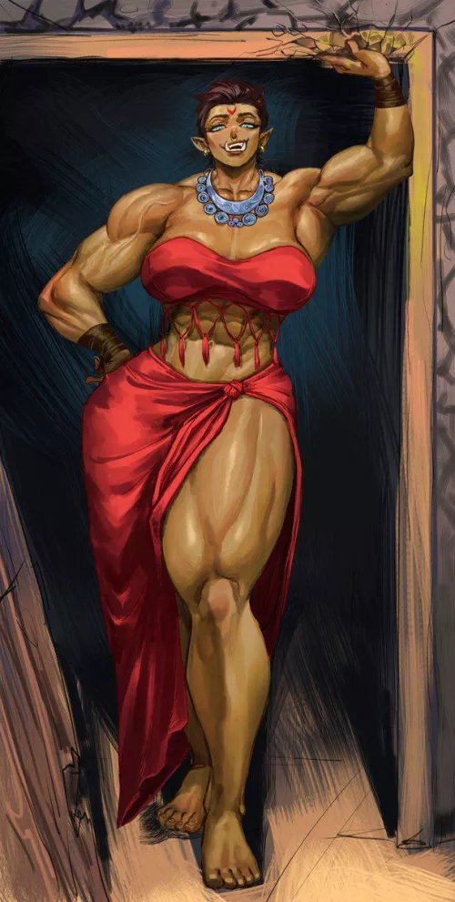 Fancy Orc [@1509Virgoart]