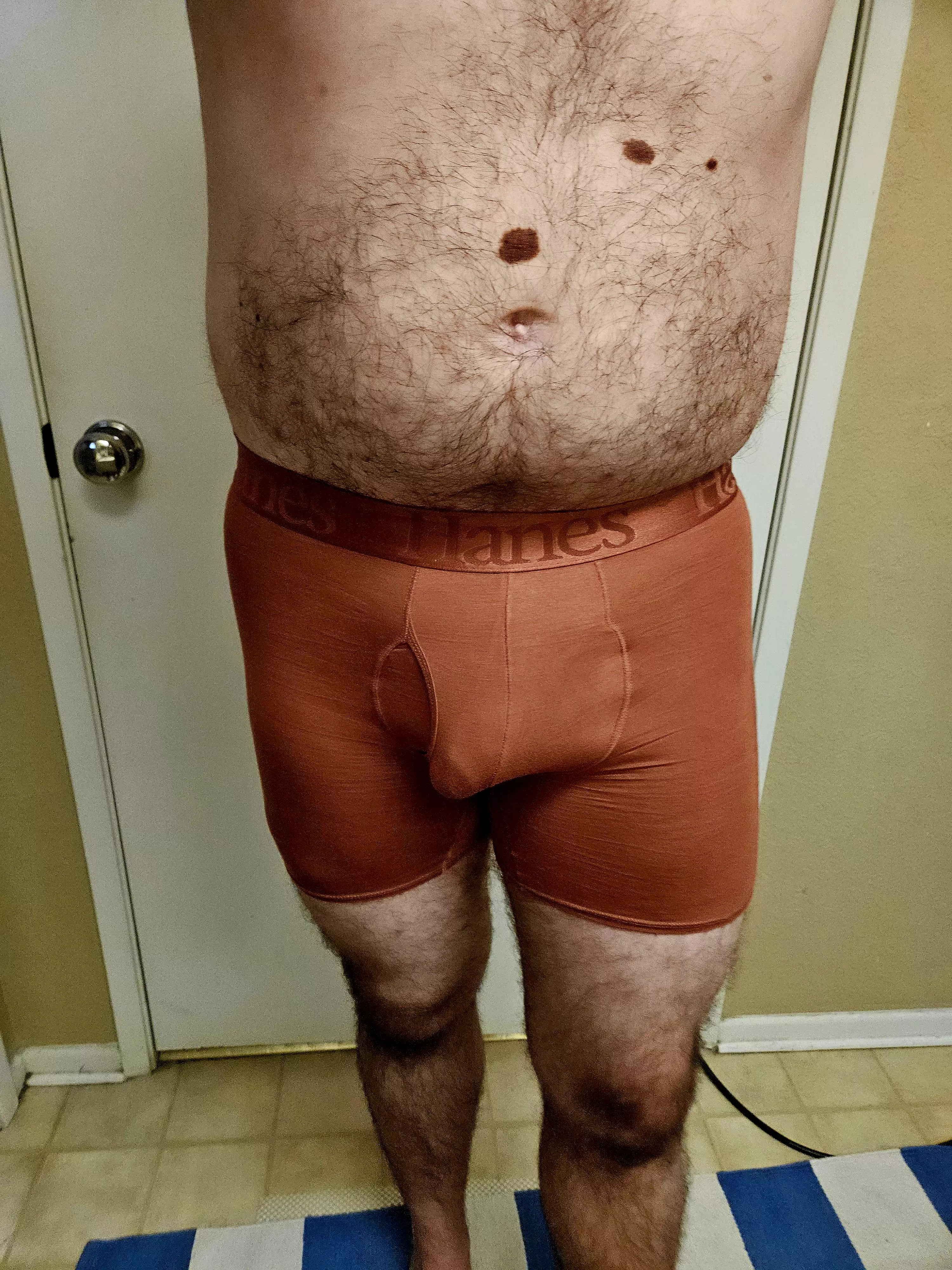 Feeling good in a new pair of Hanes