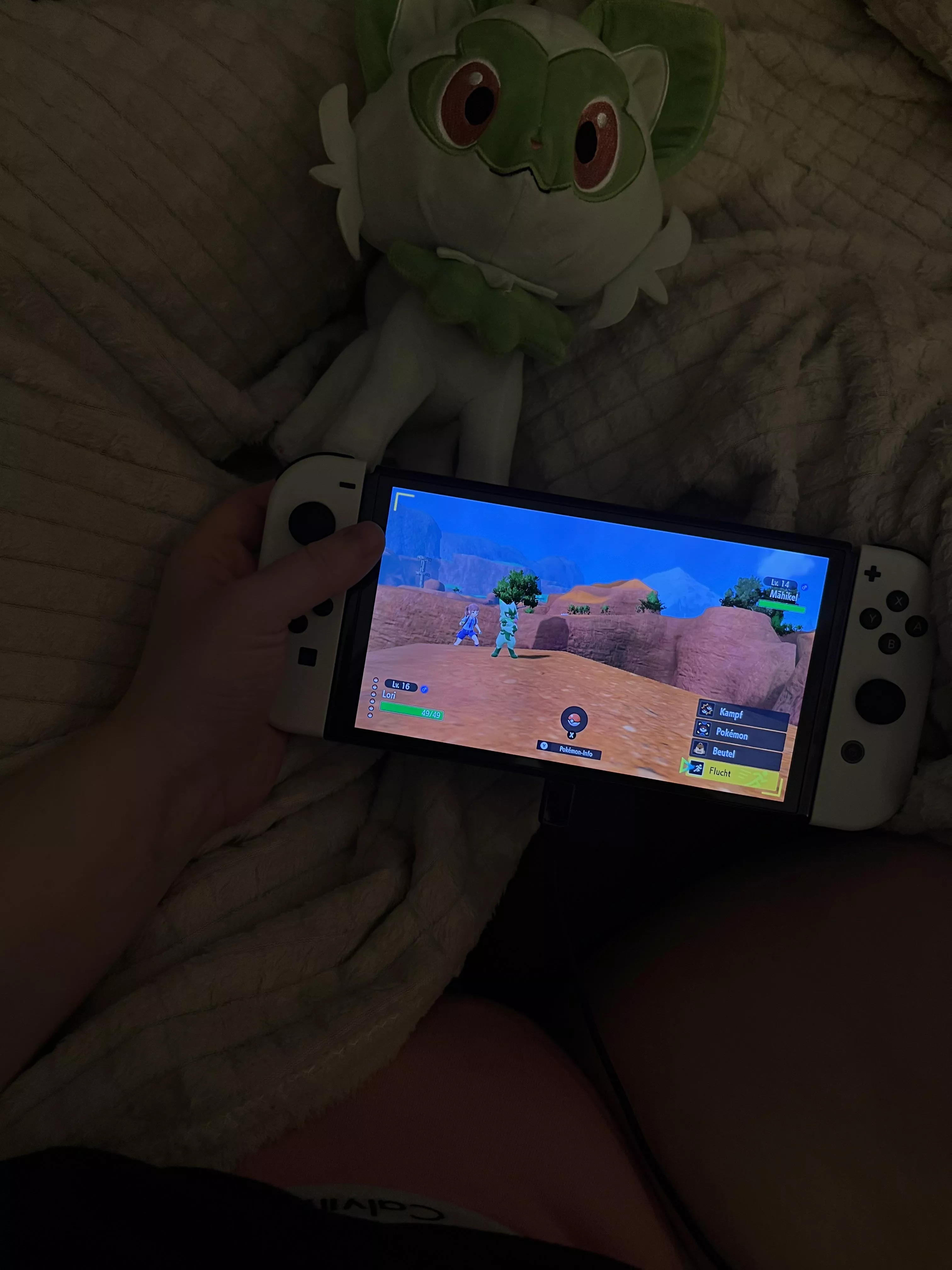 Felori said I have to take something off after every lost fight.😯