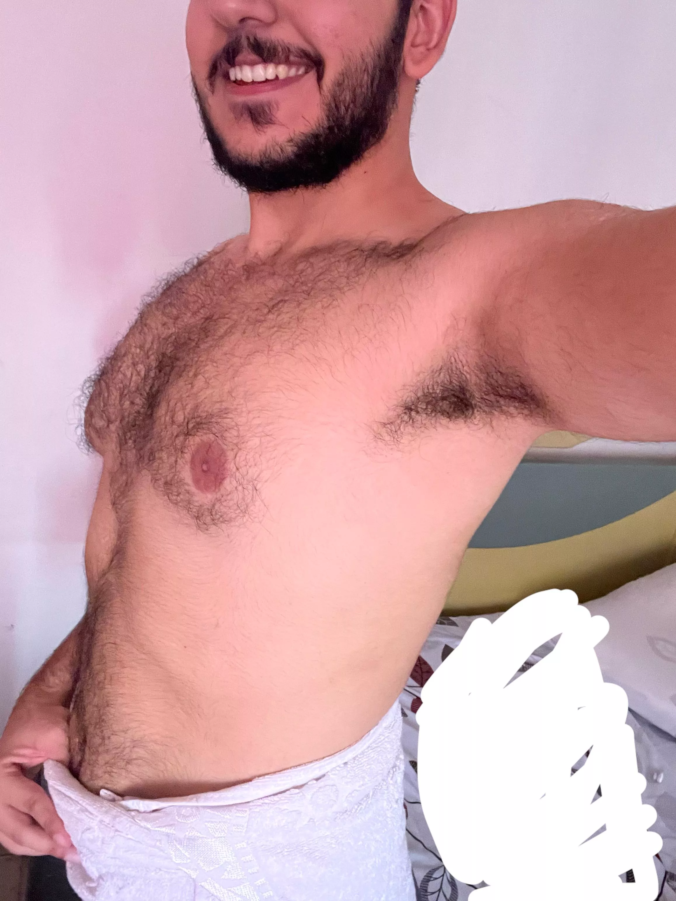 Fresh after the shower 