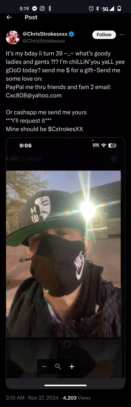 Happy Birthday Chris Strokes