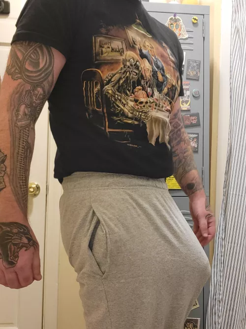 Hard to hide a boner in these