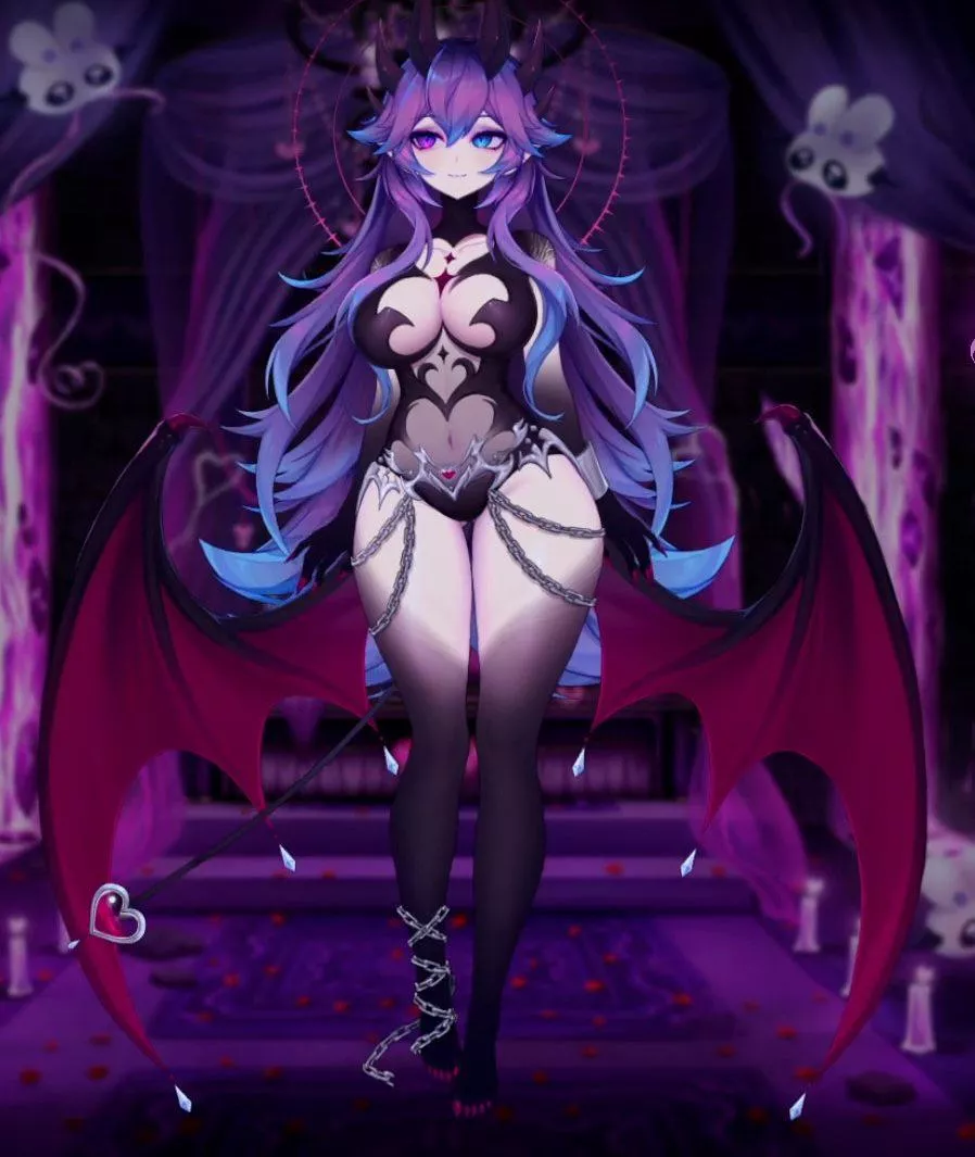 Holy shit! Cotton did not come to play with her new sexy model, she came to slay