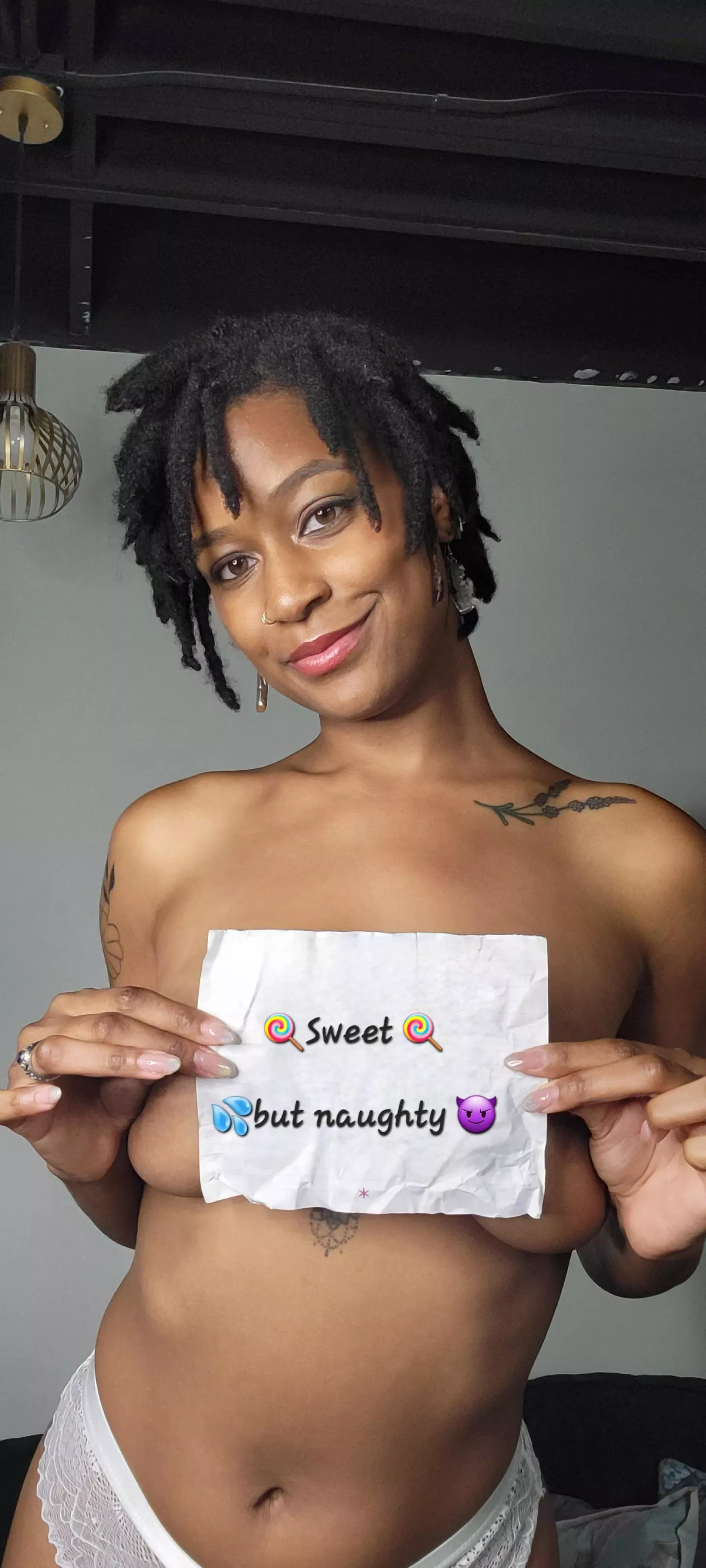 Horny ebony at your service