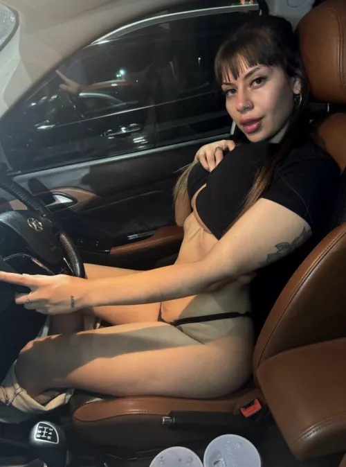 I can feed you while im driving 