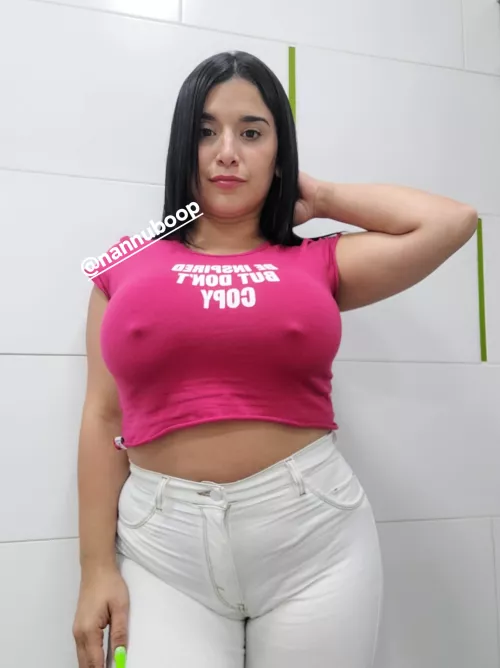 I never wear a bra and my nipples are always standing up.