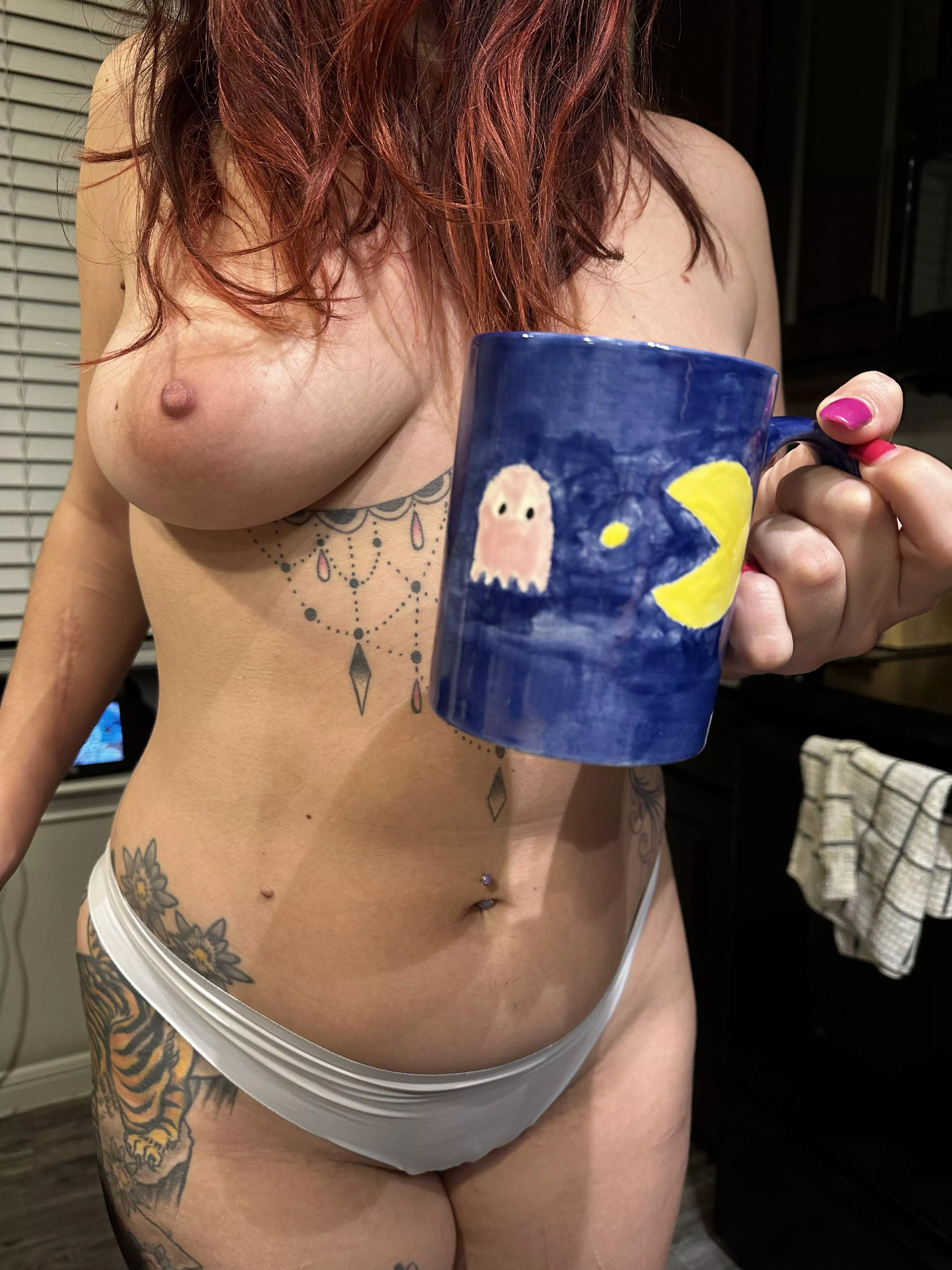 I painted this cup myself! 