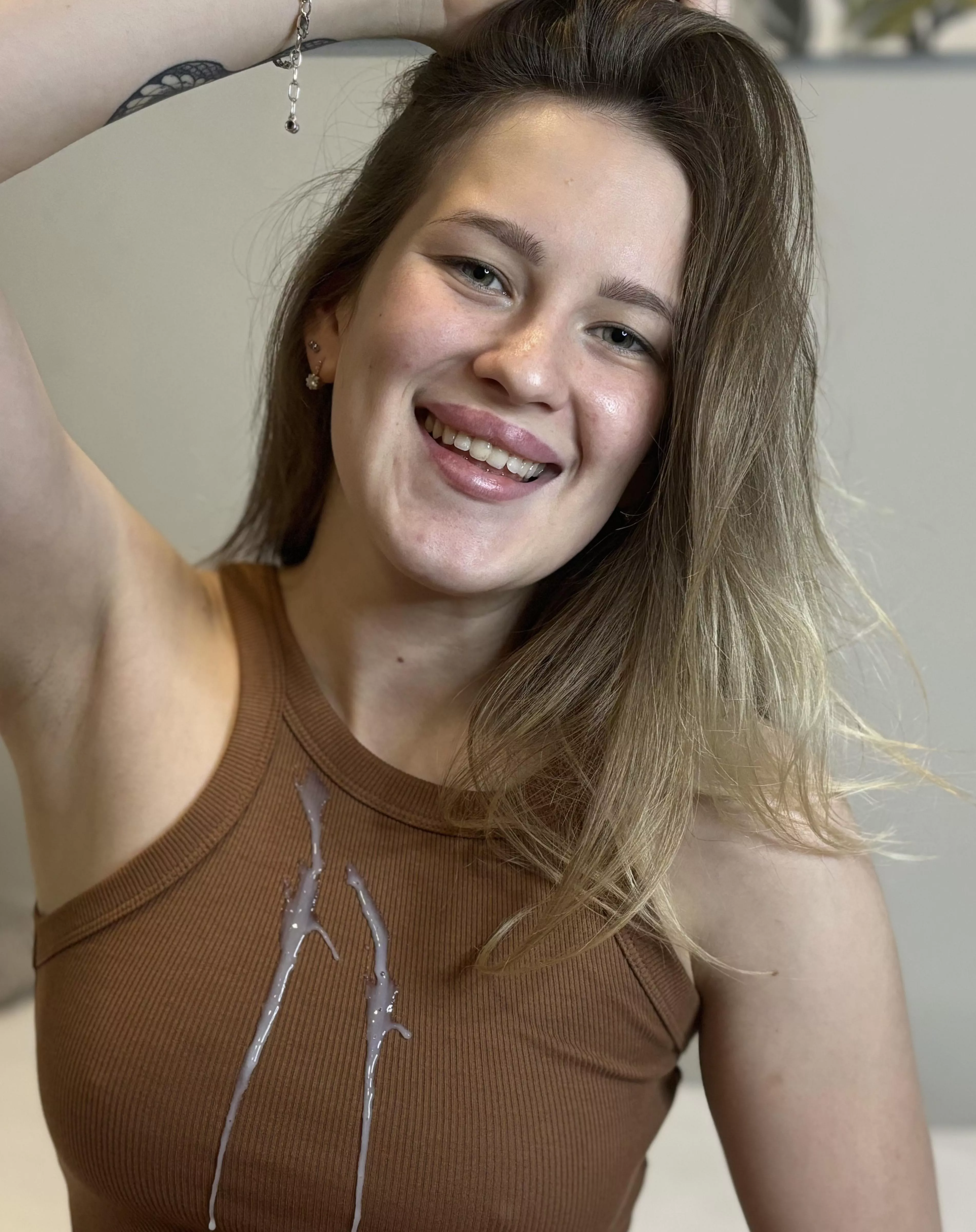 I really tried to catch your cum