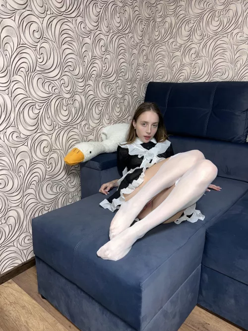 I want to make you feel good with my feet. 