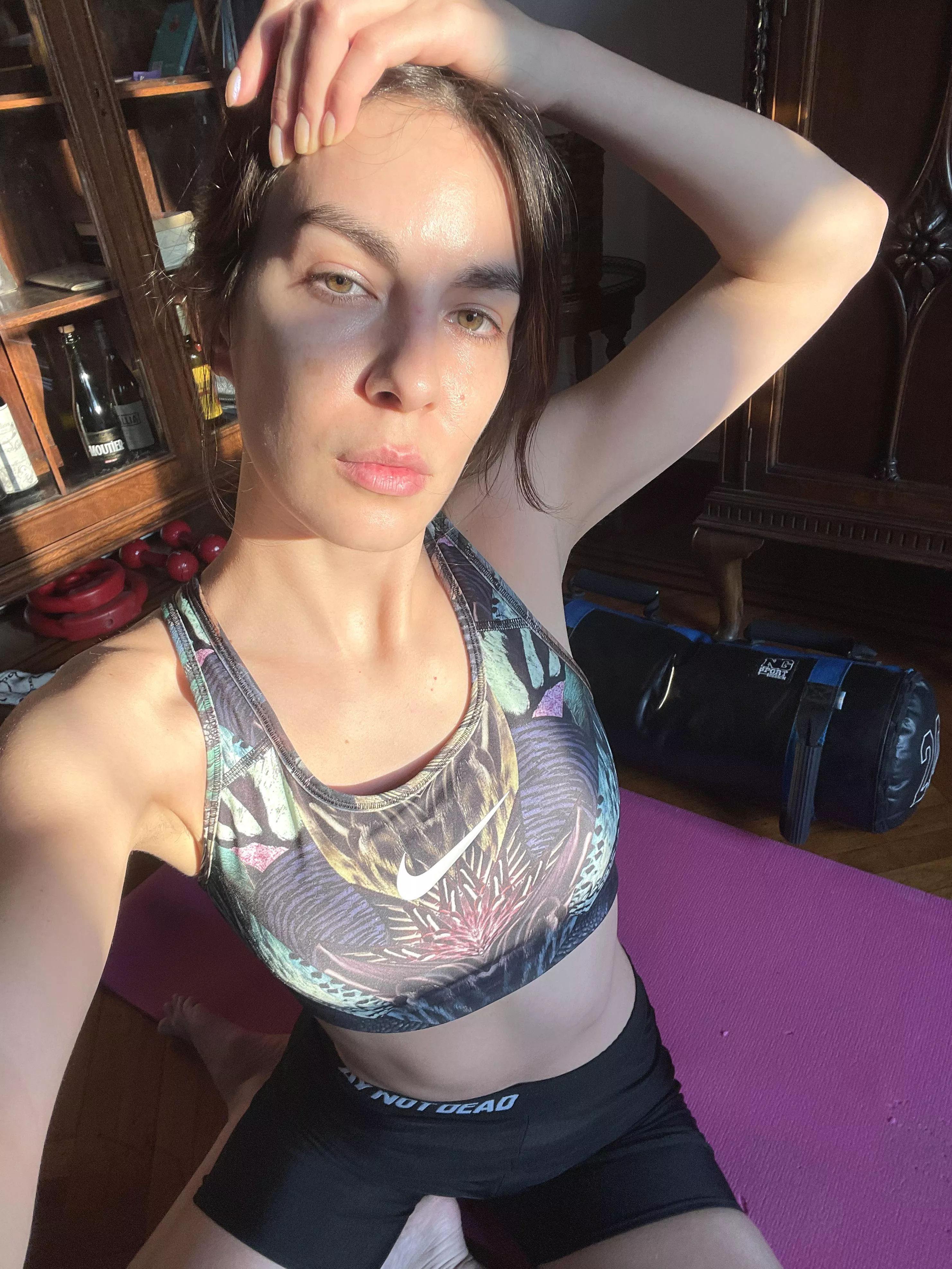 I’m very salty right now, this training is exhausting