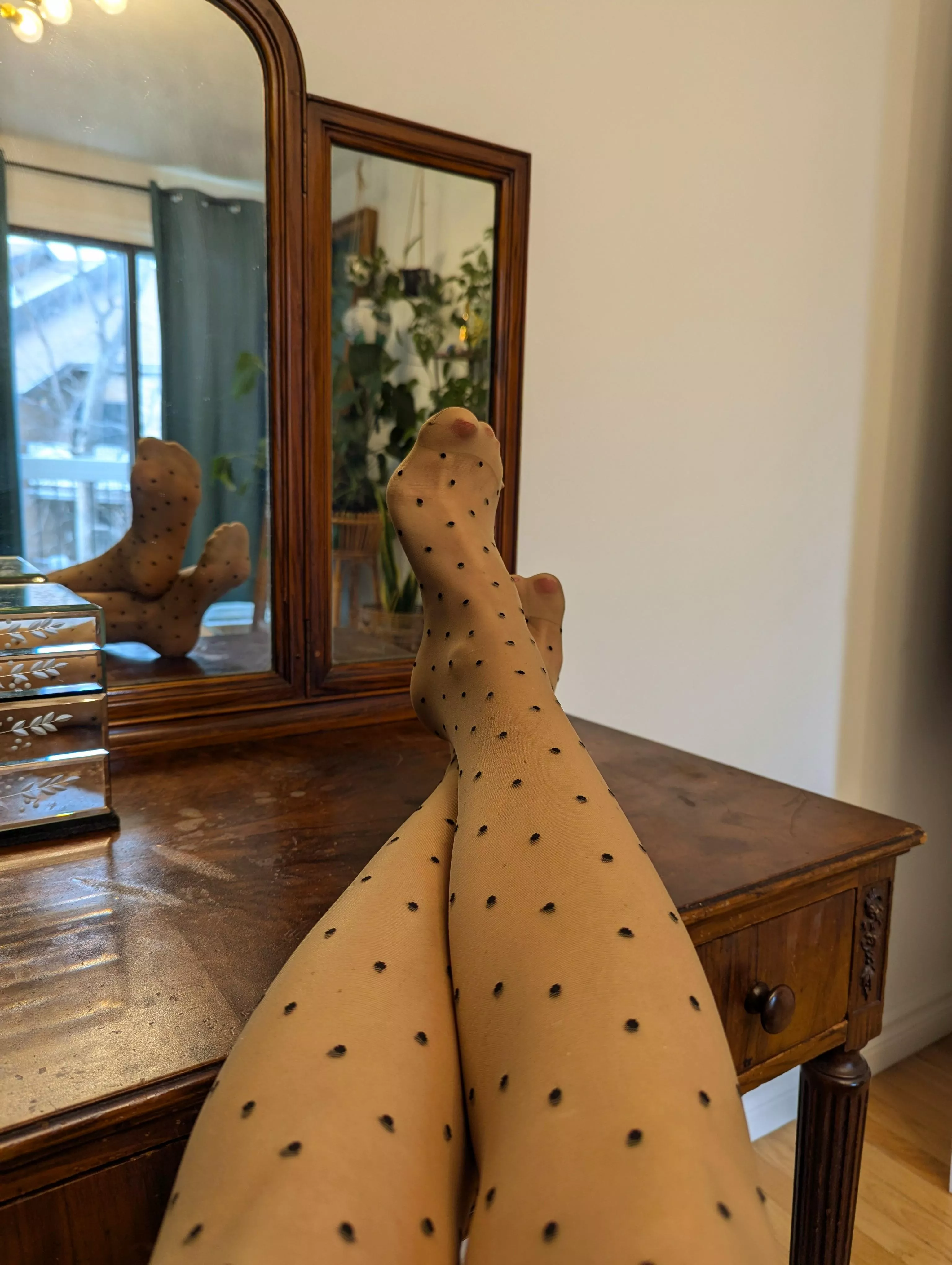 In need of a volunteer to rub my feet after a long day of work... Anyone? 