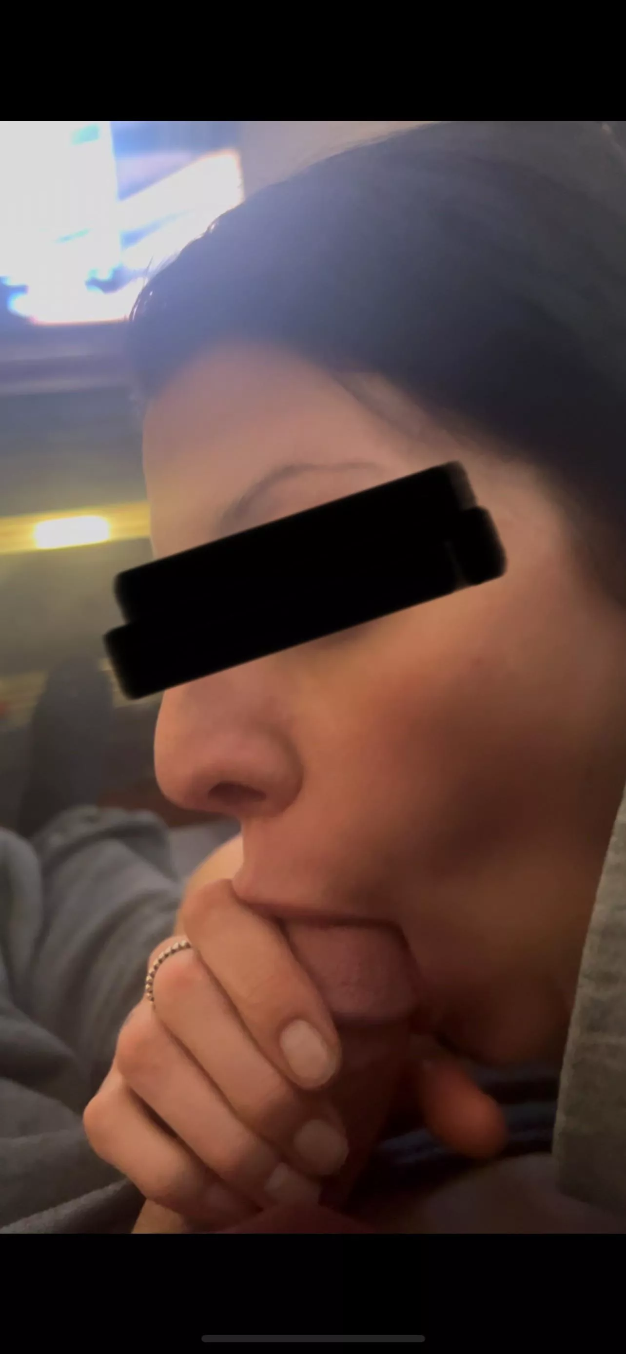 Just casually hanging out on the couch