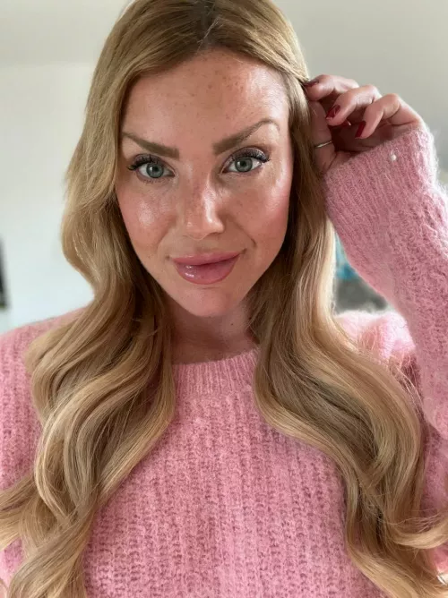 Just me and my lips.