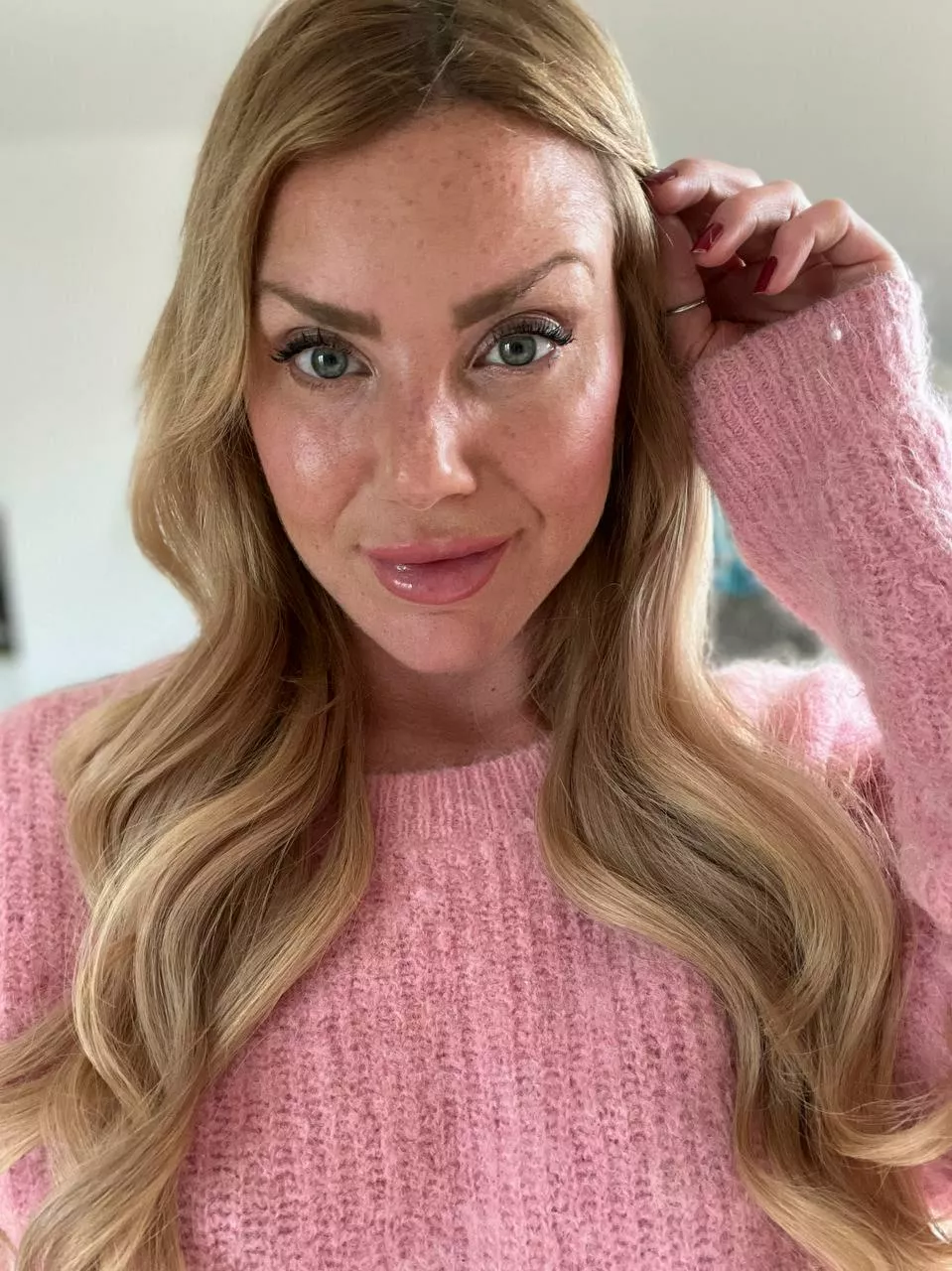 Just me and my lips.