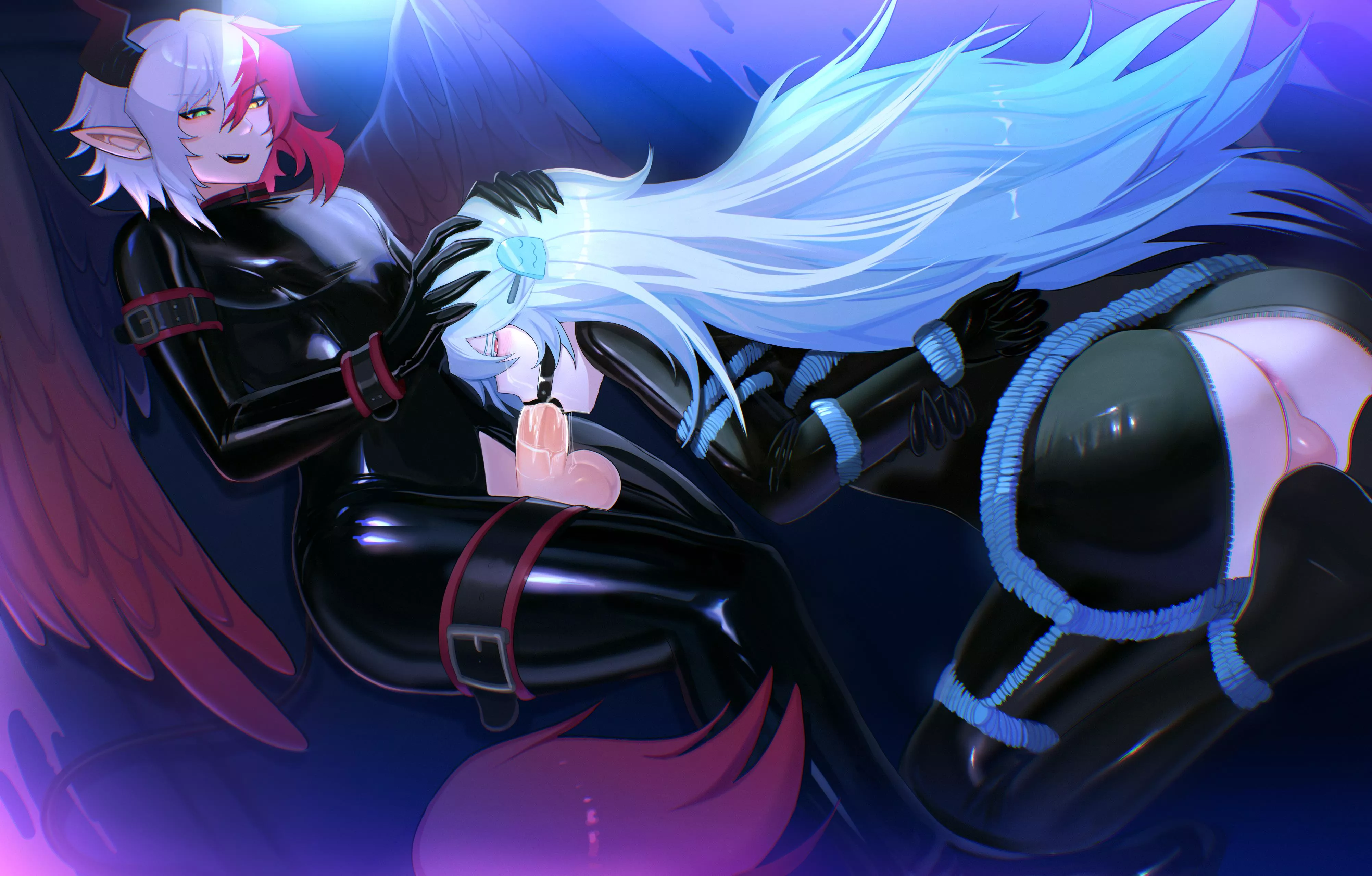 Latex Demon Boi Uses a Ghost [LuzonFA]