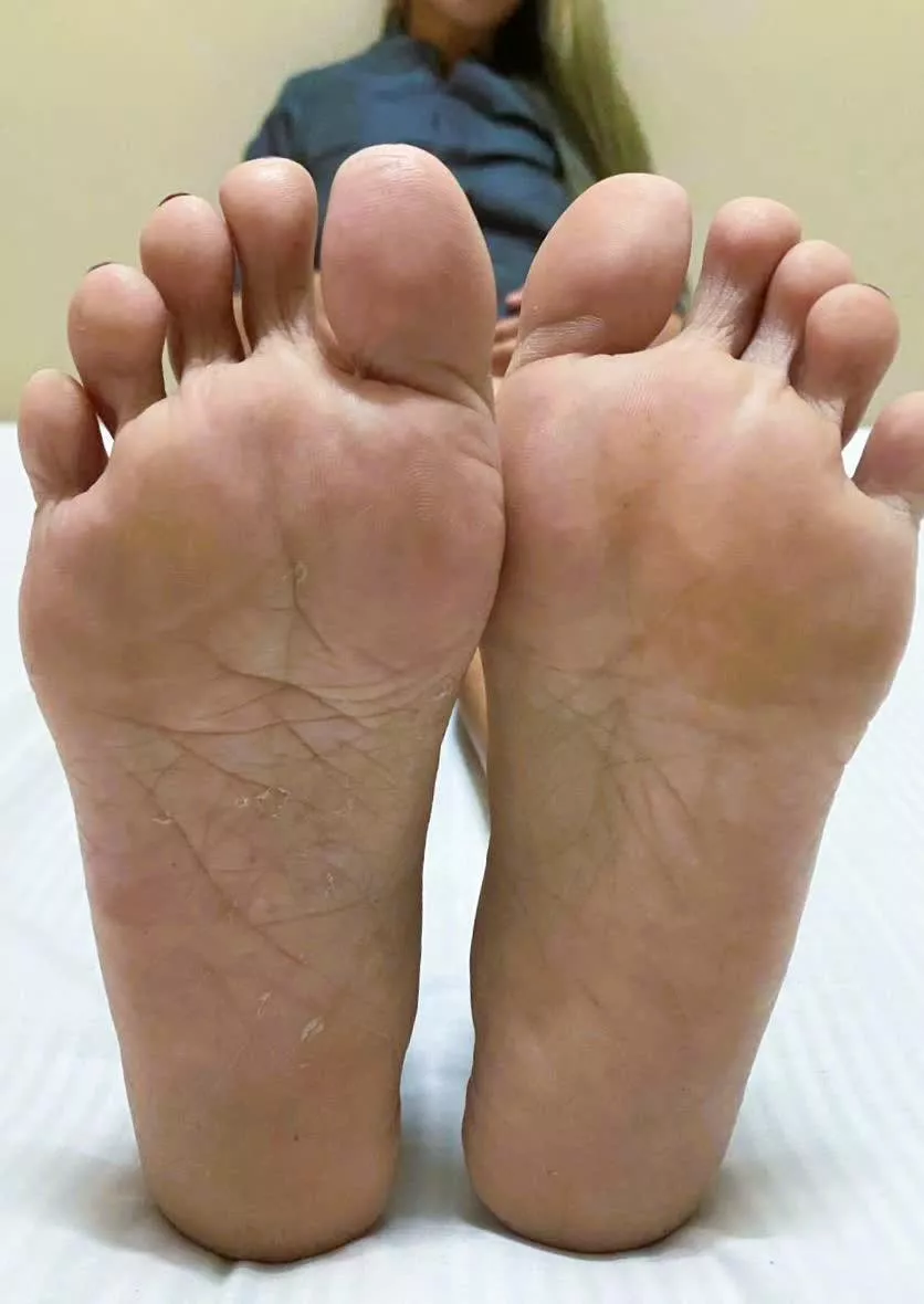 Lick or suck my toes off one by one