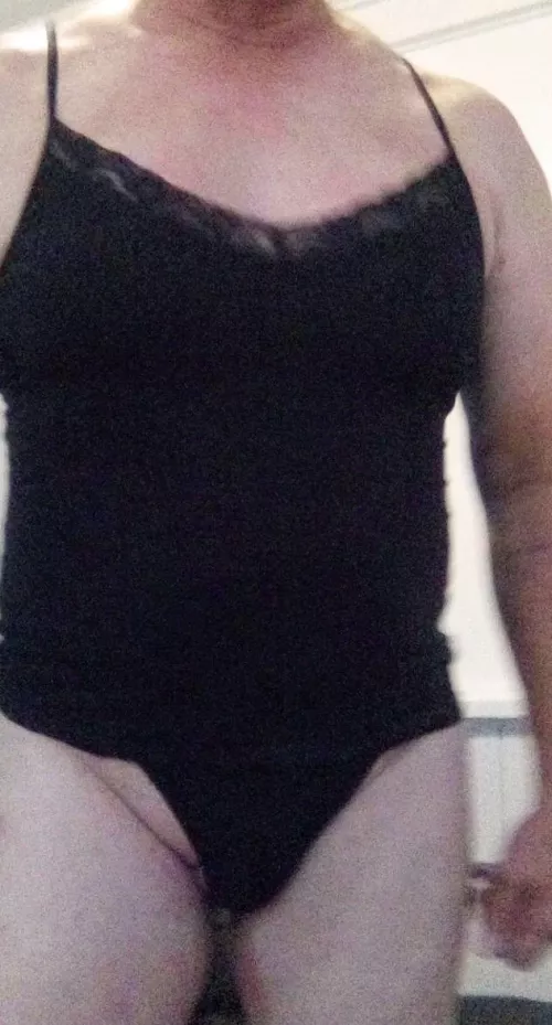 My black thong and teddy