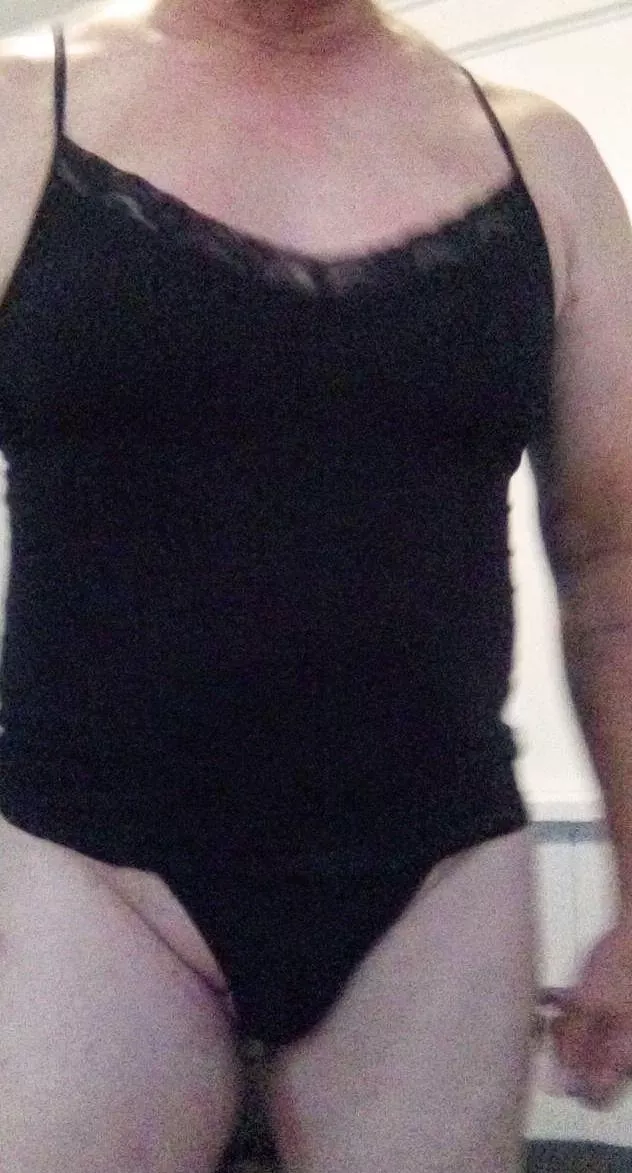 My black thong and teddy