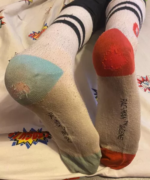 My socks are starting to wear down 🥲