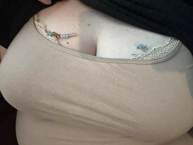 My Tiny's chilling on me like little ants- I do allow them to rest sometimes