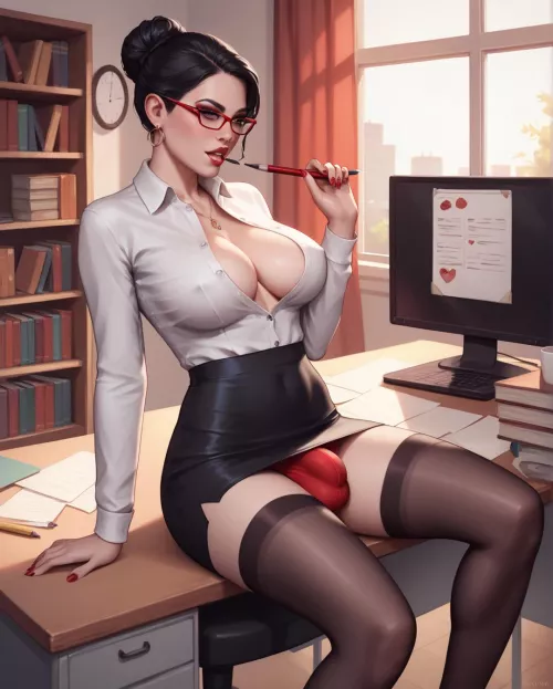 Need bimbo sissy sectretary!