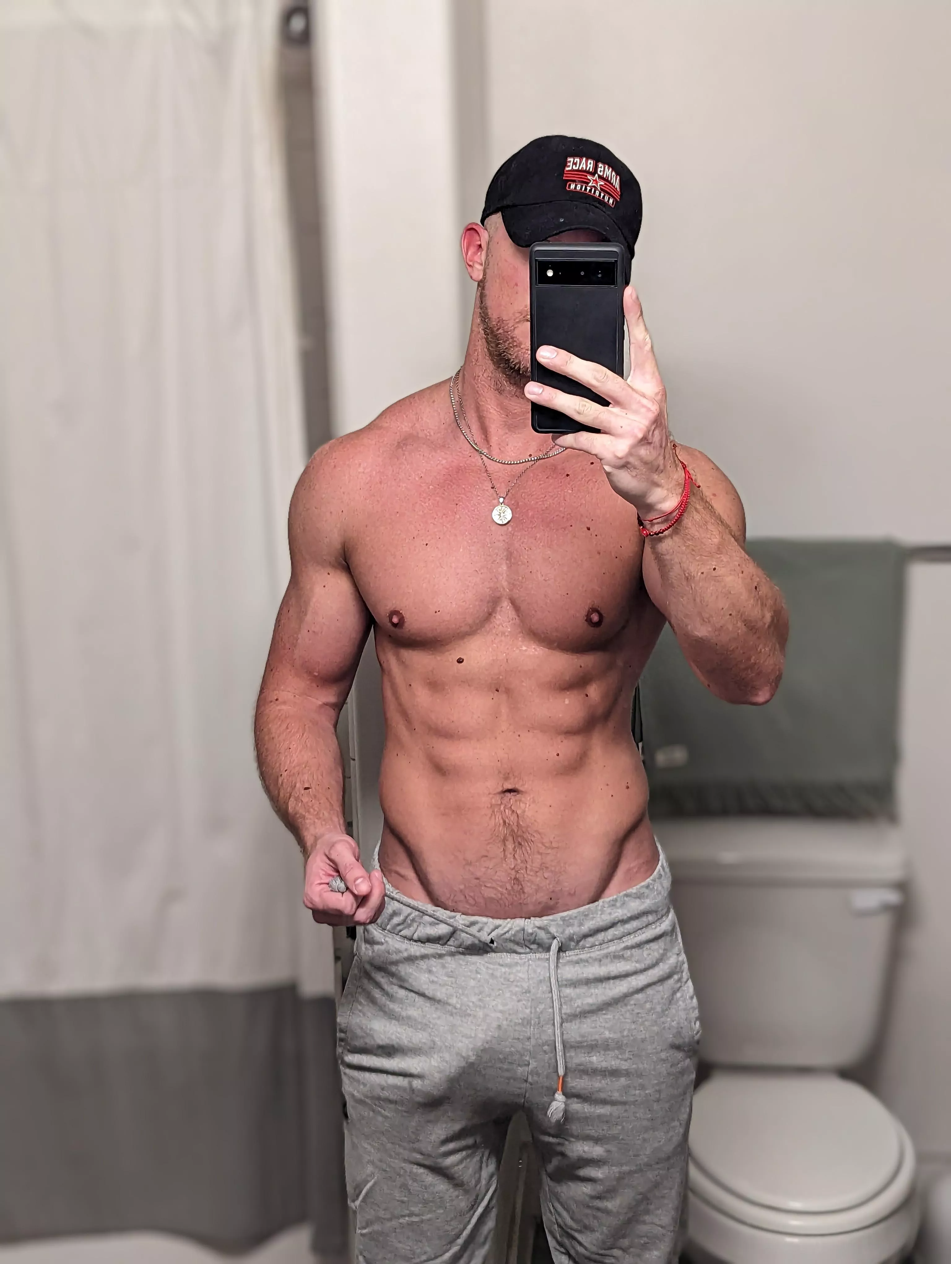 Never pass up a grey sweatpants pic