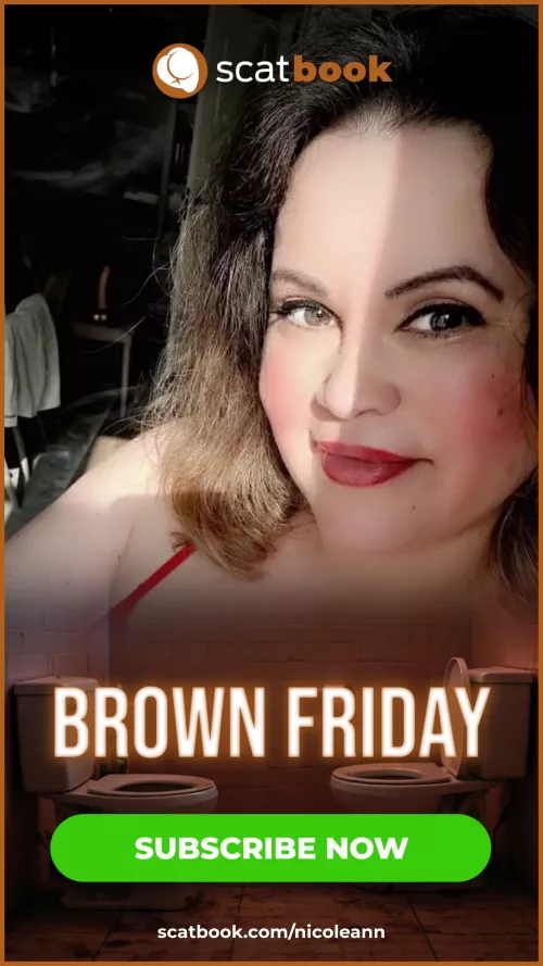 🚨 New subscribers get 20% PROMO until dec 2; valid for the first month on SCATBOOK/ DARKFANS ! Don't miss ALL my Scat videos! Link ⤵️