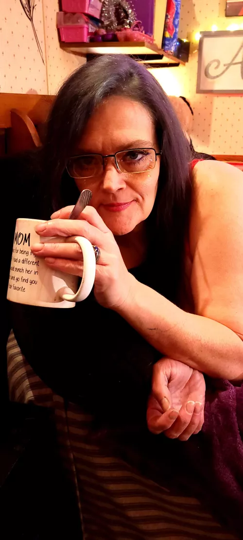 Nighttime coffee just seems a little lustier