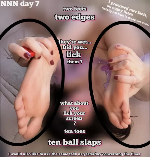 NNN day 7 | one week |