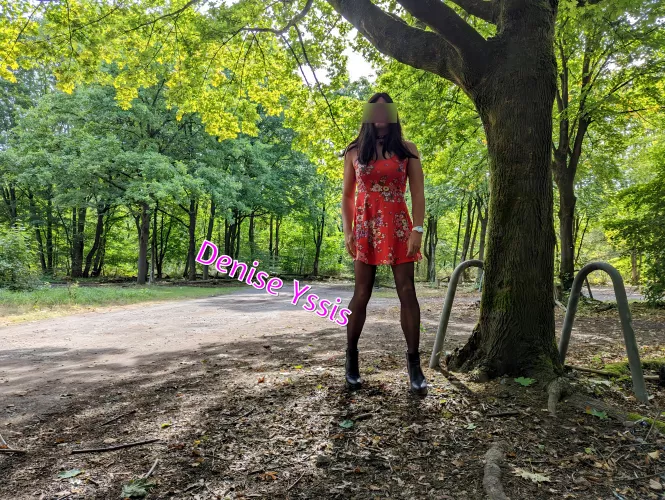 Out in the woods😊