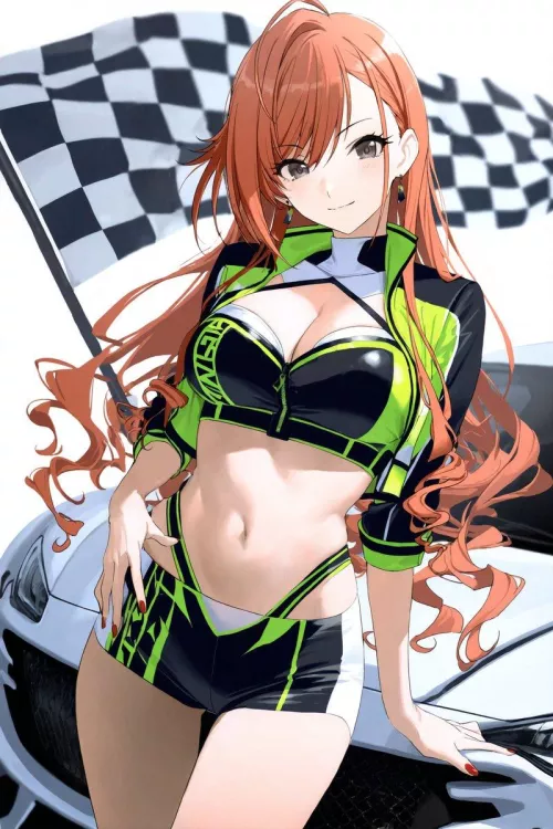 Race Queen Natsuha Arisugawa 