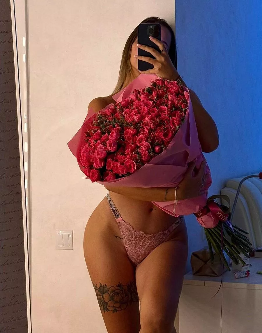 Roses and lingerie