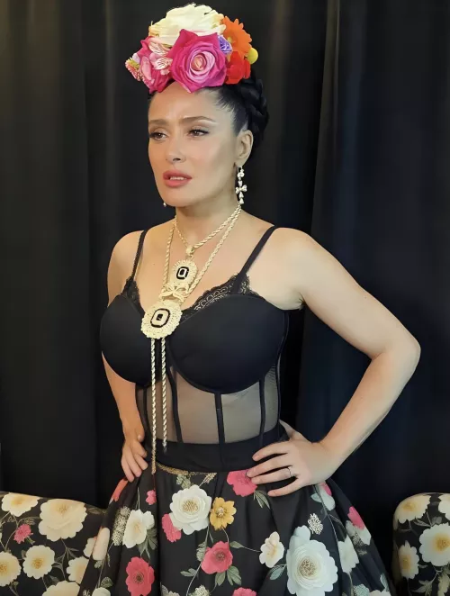 Salma - you are my big-breasted love…