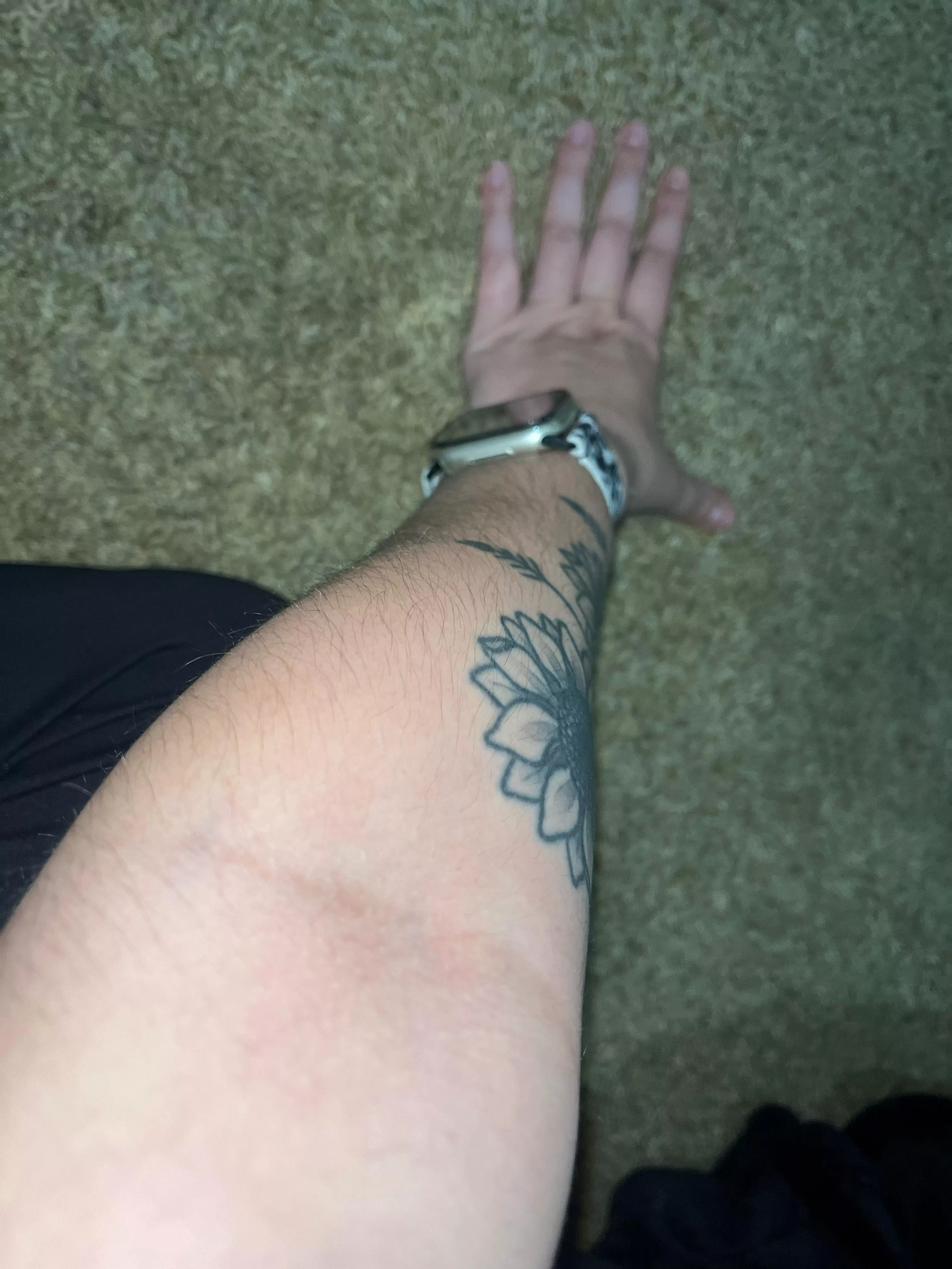 Should I rub my [arms] in body oil 