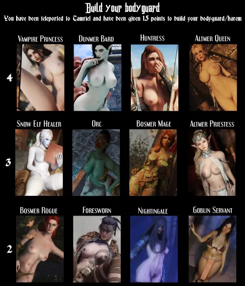 Skyrim Bodyguard Harem