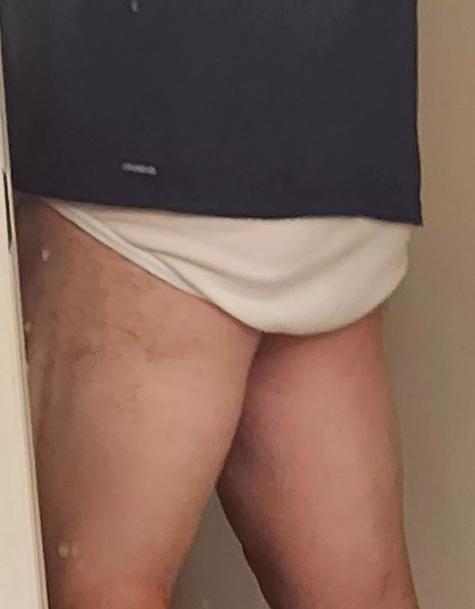 Sometimes tighty whities aren't so tighty after a long day. 