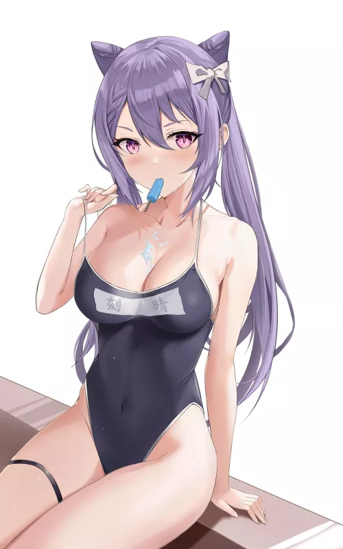 Swimsuit Keqing [Genshin Impact]