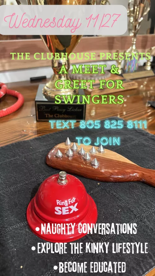 Swingers and kinky community. 