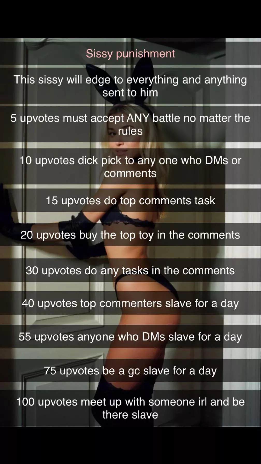 This is my punishment (don’t upvote)