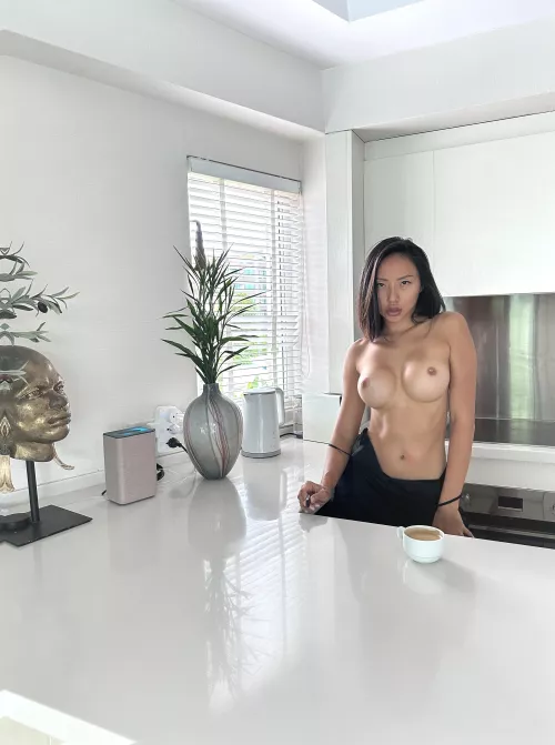 thought I looked cute waiting for you