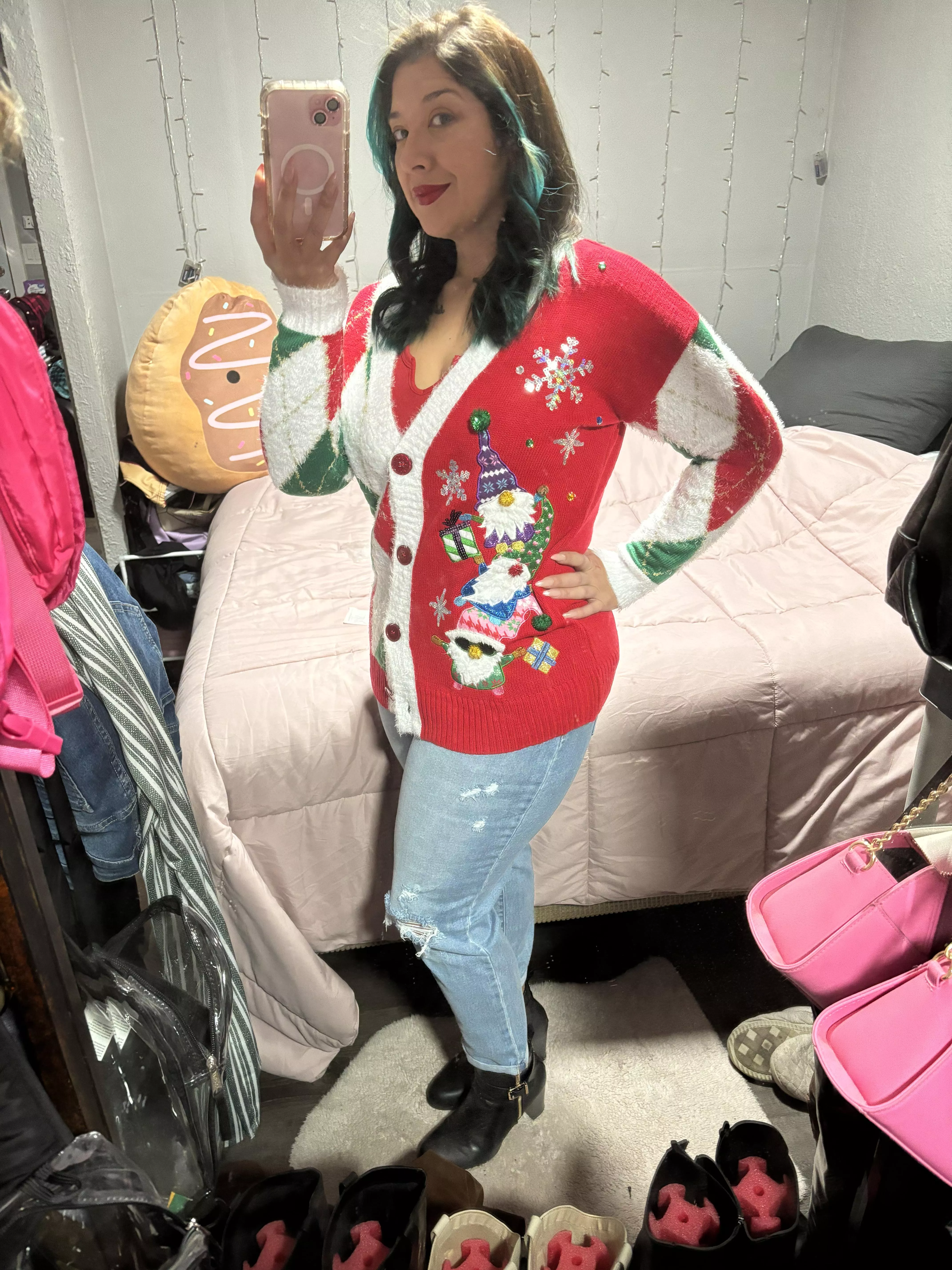 Ugly sweater party.