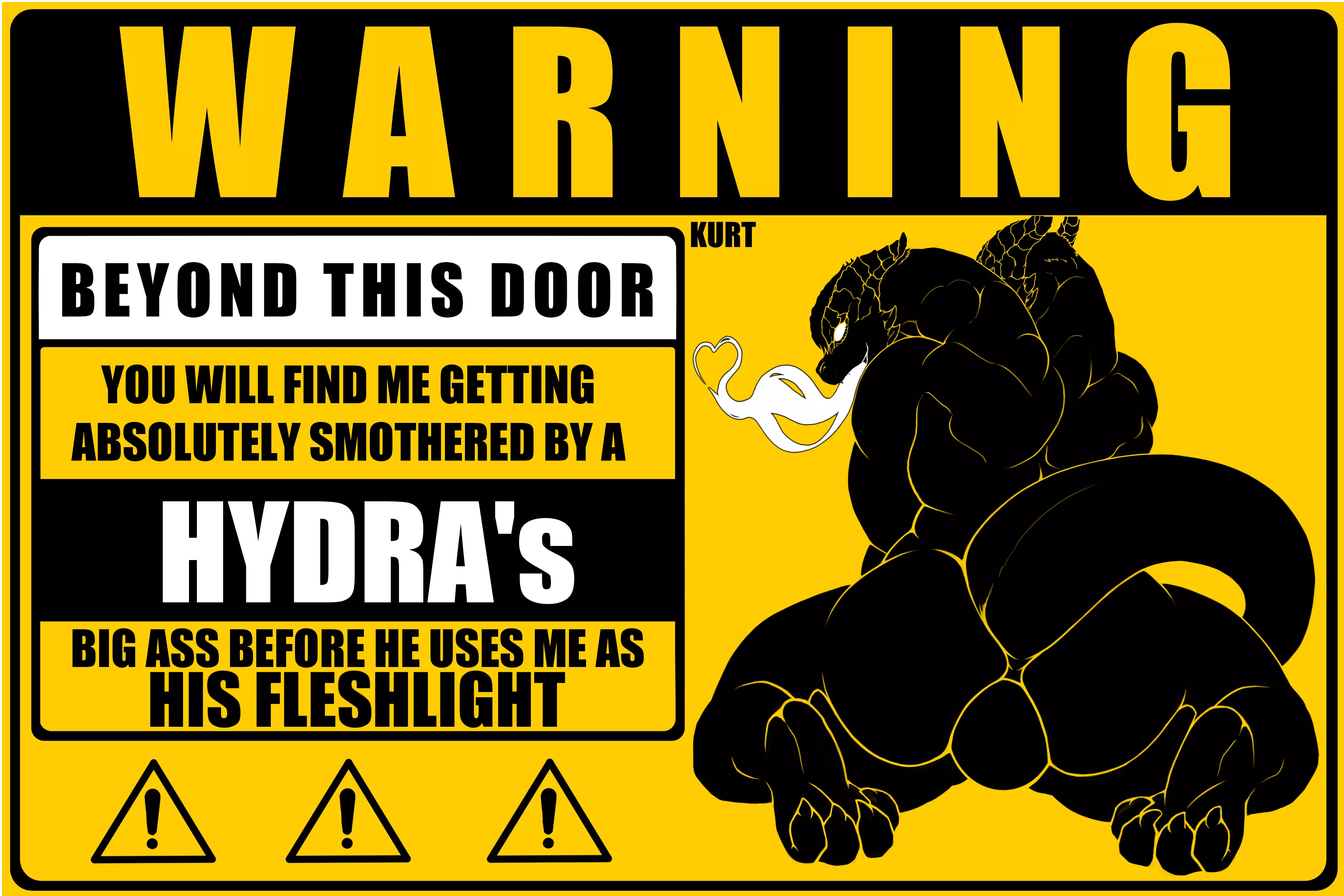 Warning Sign - Cherry (geno28) [M]