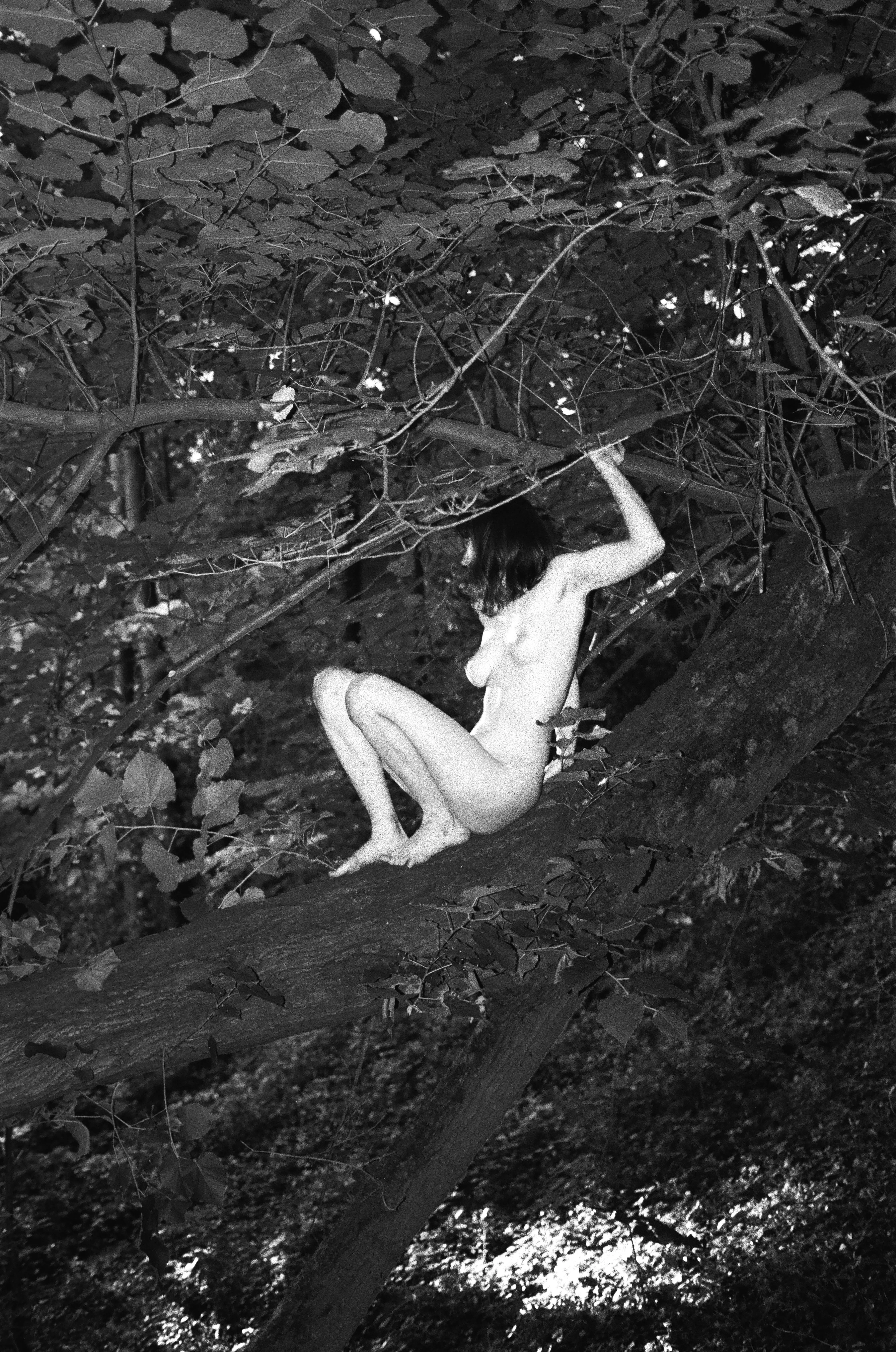 We did this photoshoot in Belgrade during Walpurgis Night [Canon A2E, Ilford HP5+]