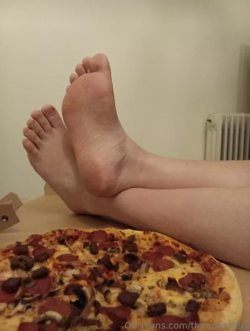 What are you doing while I'm eating?