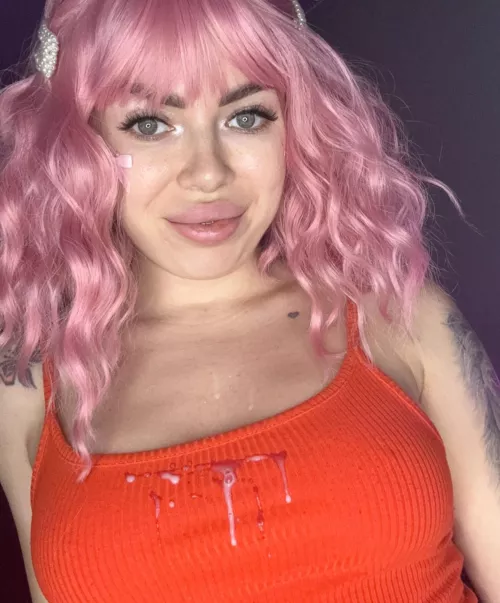 What could be more fun than dousing your clothes with semen